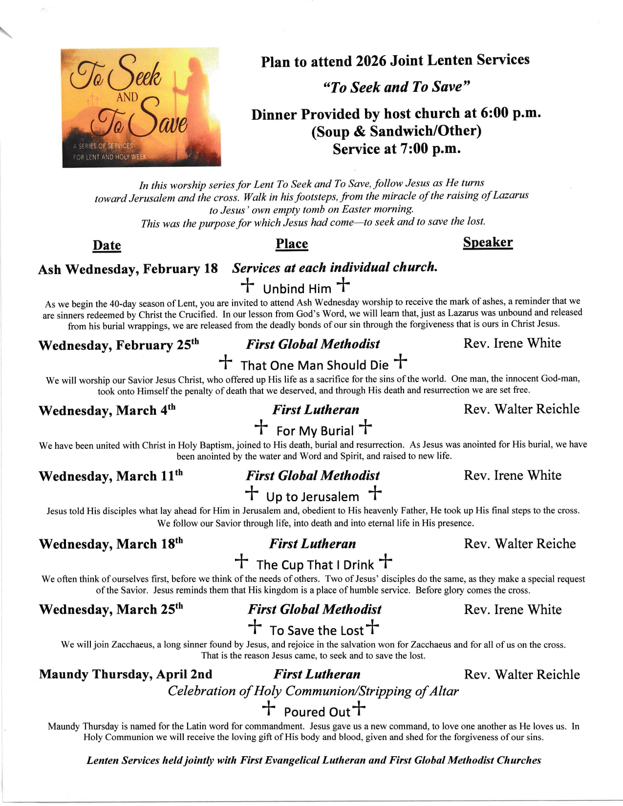 2026 Lent Schedule page-0001